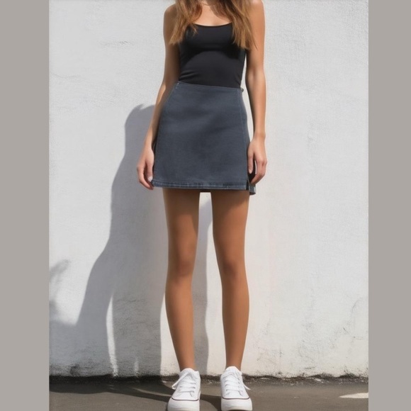wild fable Dresses & Skirts - EU Wild Fable Faded Black Stretchy Y2K Style Mini Skirt